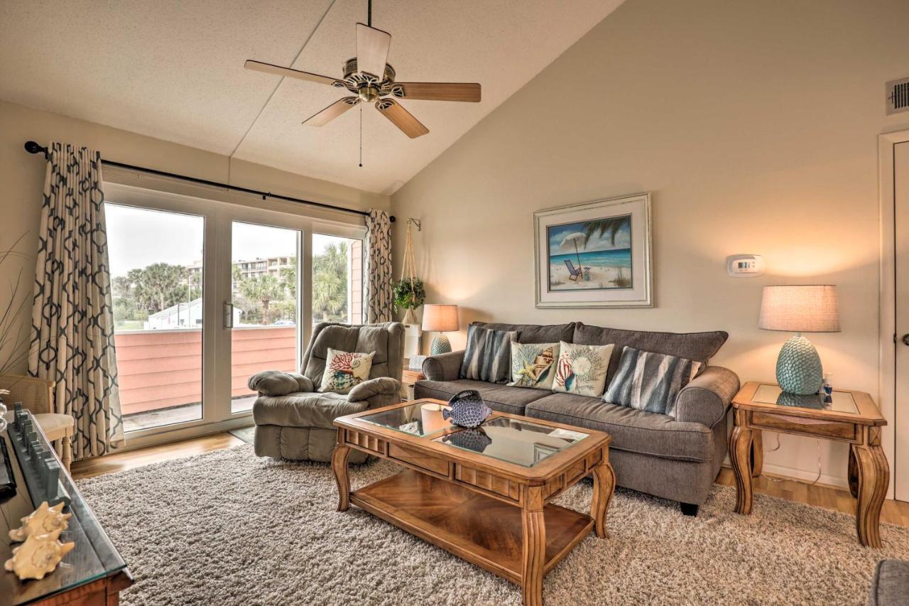 Breezy St Augustine Condo Walk To Crescent Beach! Сент-Огастин Экстерьер фото